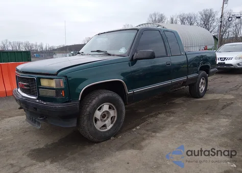 1997 Chevrolet K1500 Fleetside из США, поврежденный, VIN 2GCEK19R4V1111430